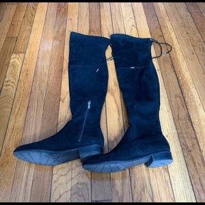 Marc Fisher over the knee black boots 7.5